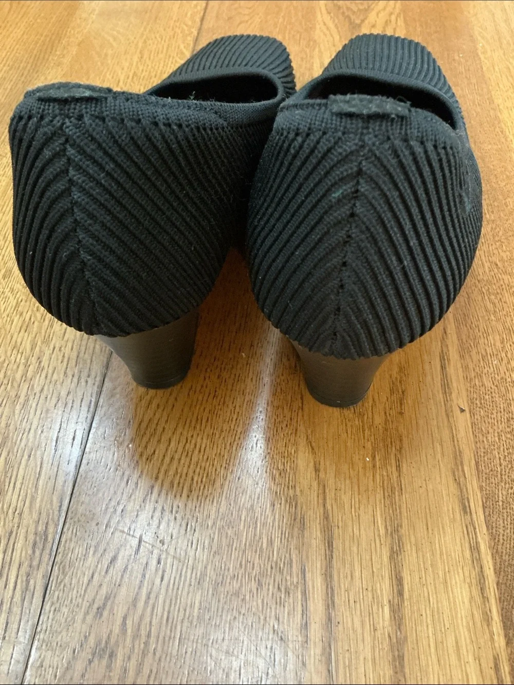 Woman’s Vivaia black square toe wedge heel. Size 37.5. 2” heel.Barely worn! Cute